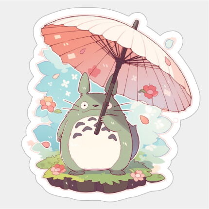 Totoro Japanese sticker