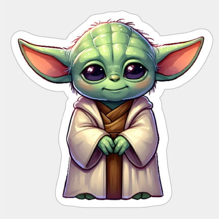 Baby Yoda sticker