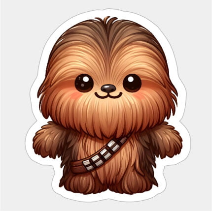 Autocolante Chewbacca