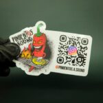 Pegatinas con Código QR personalizadas