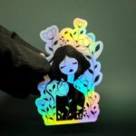 Pegatinas holográficas personalizadas