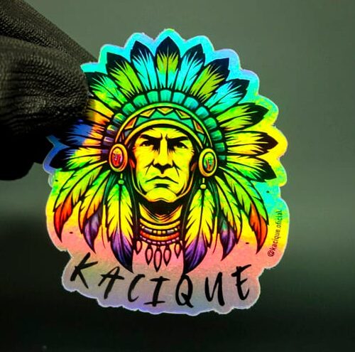 Holográfico acabado brillo
