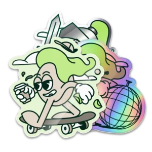 Ícono de producto: Muestra de pegatinas personalizadas